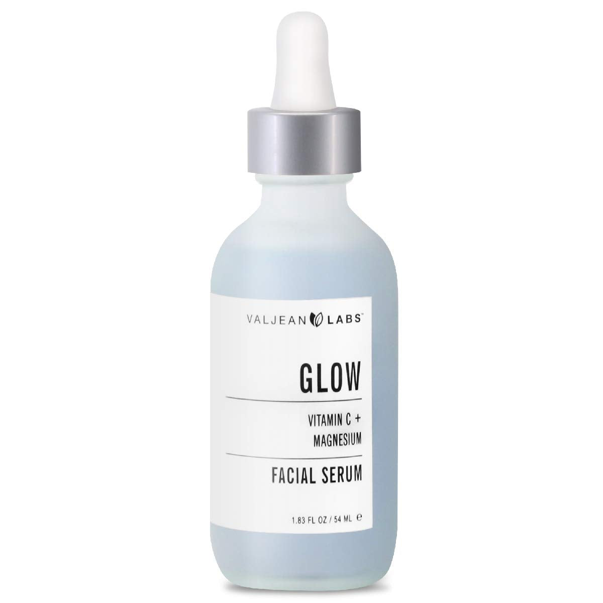 Facial Serum, Glow | Vitamin C + Magnesium | Helps to Brighten and Clear Skin, Even Tone and Prevent Wrinkles | Paraben Free, Cruelty Free, Made in USA (1.83 Oz)